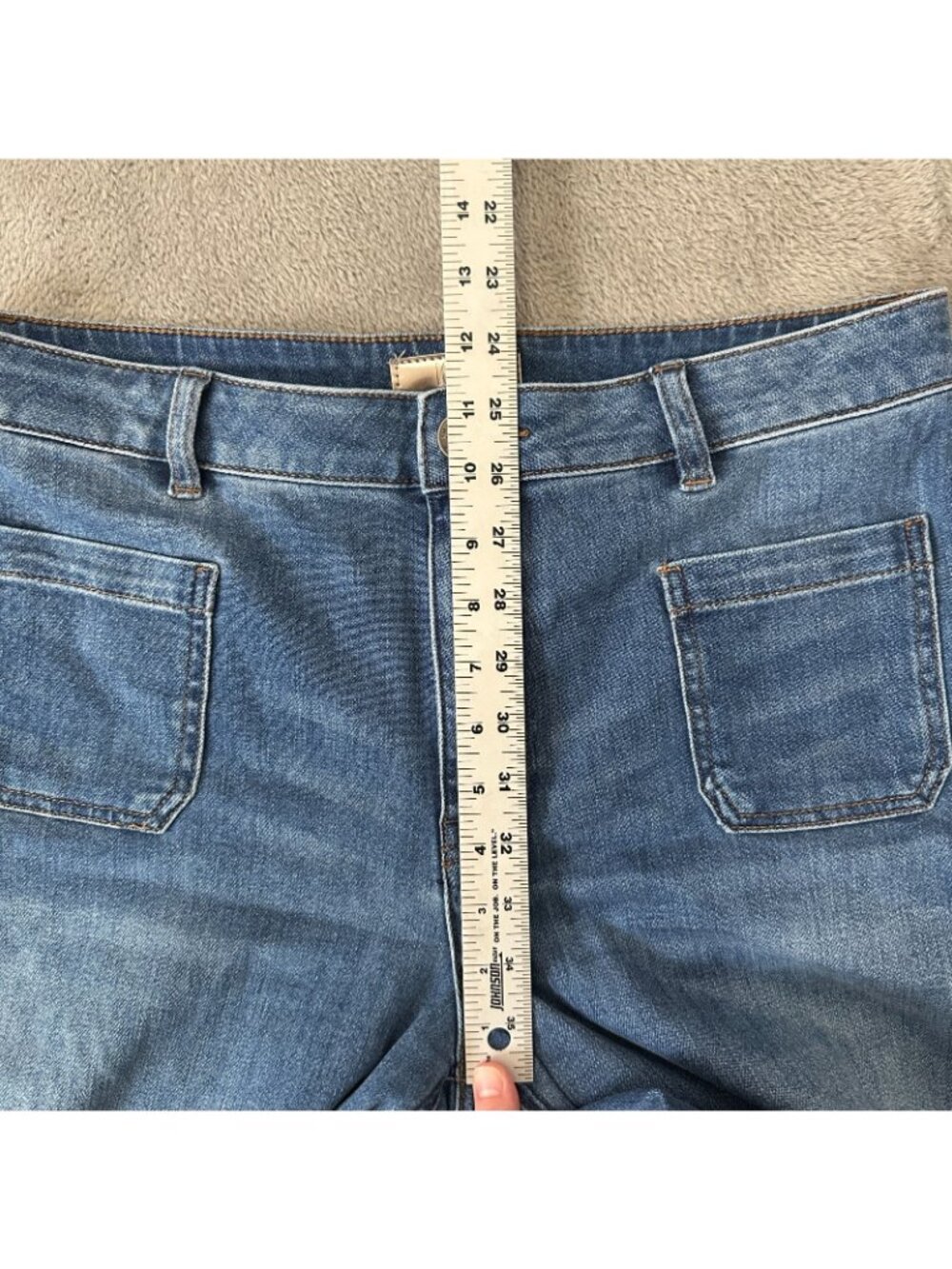 Kut From The Kloth Goldie Super Flare High Rise Jeans Women's Size 10 - Picture 7 of 10